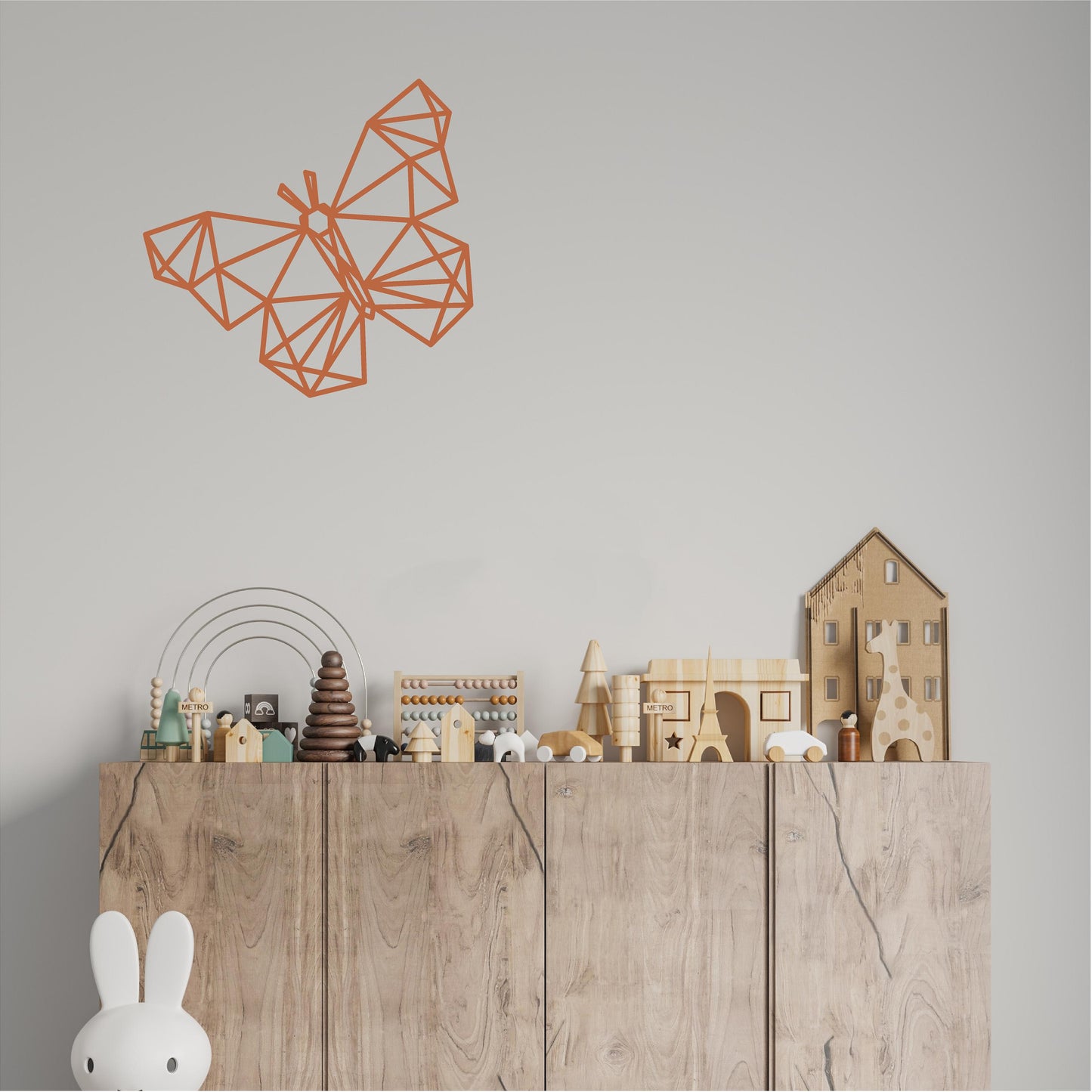 Geometric Butterfly - G008