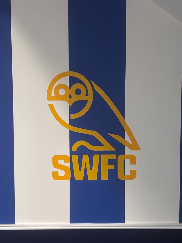 Sheffield Wednesday room — original project photograph