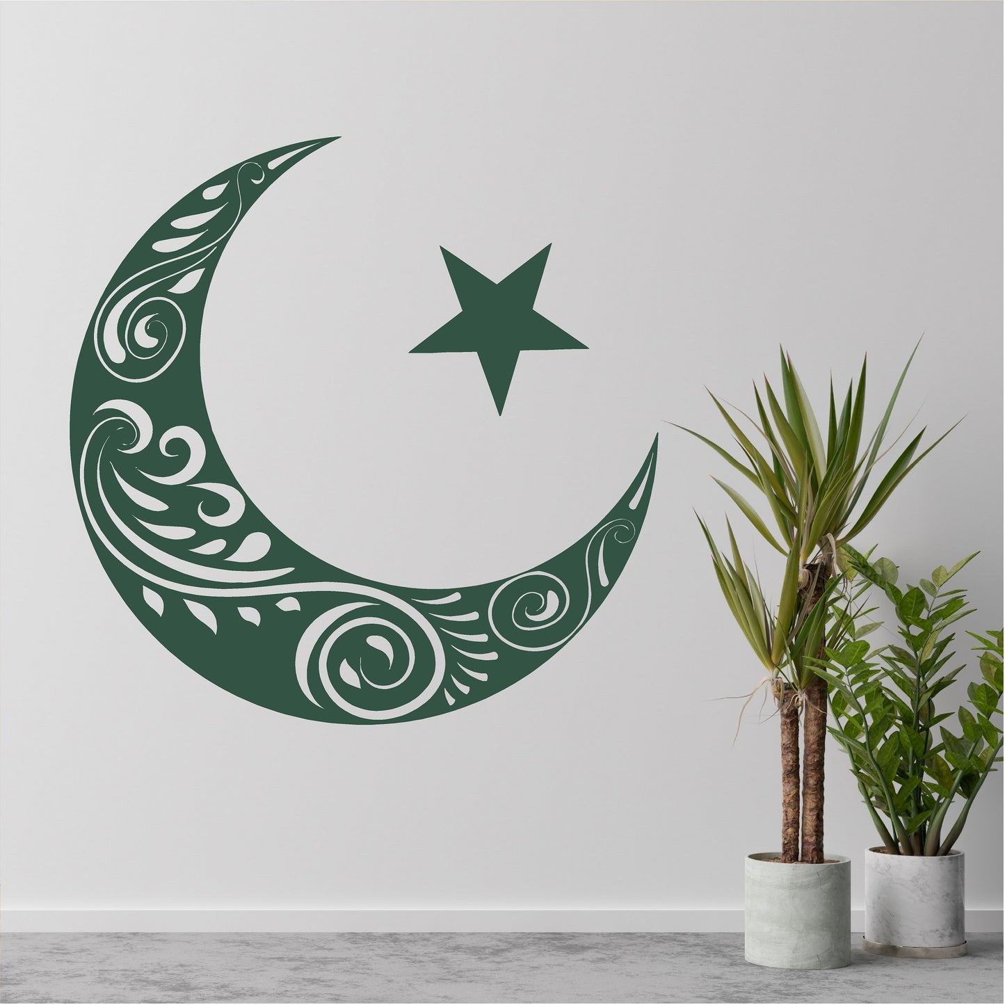 Islamic Moon and Star