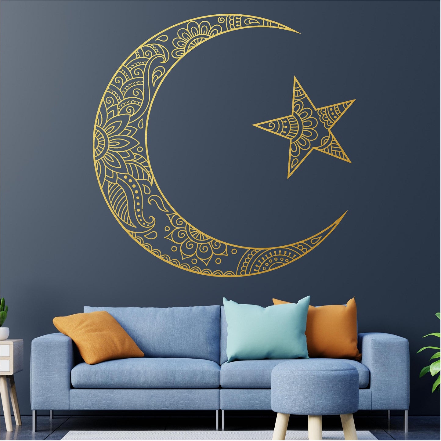 Islamic Moon and Star Ramadan