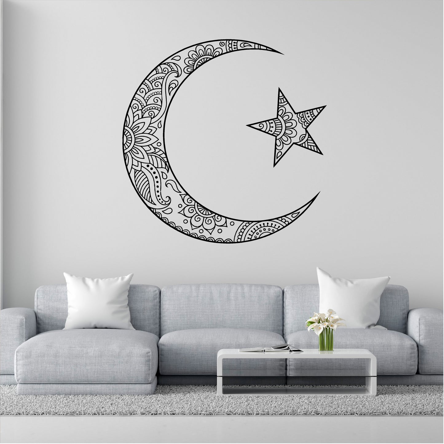 Islamic Moon and Star Ramadan
