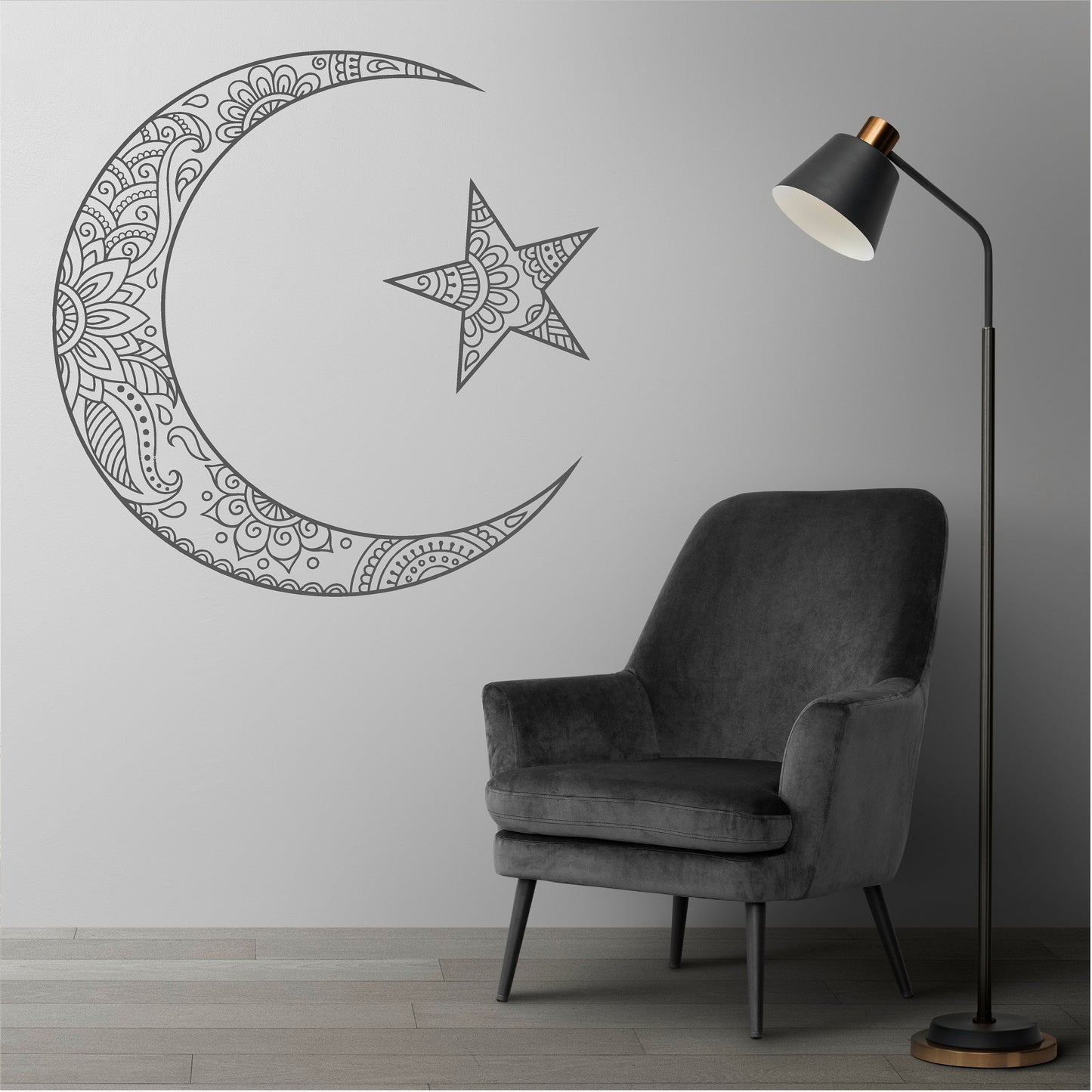 Islamic Moon and Star Ramadan