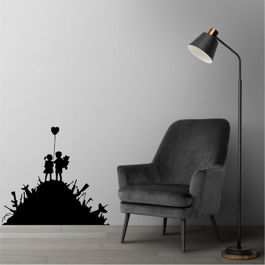 Banksy Children on Weapons  - 0044