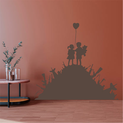 Banksy Children on Weapons  - 0044