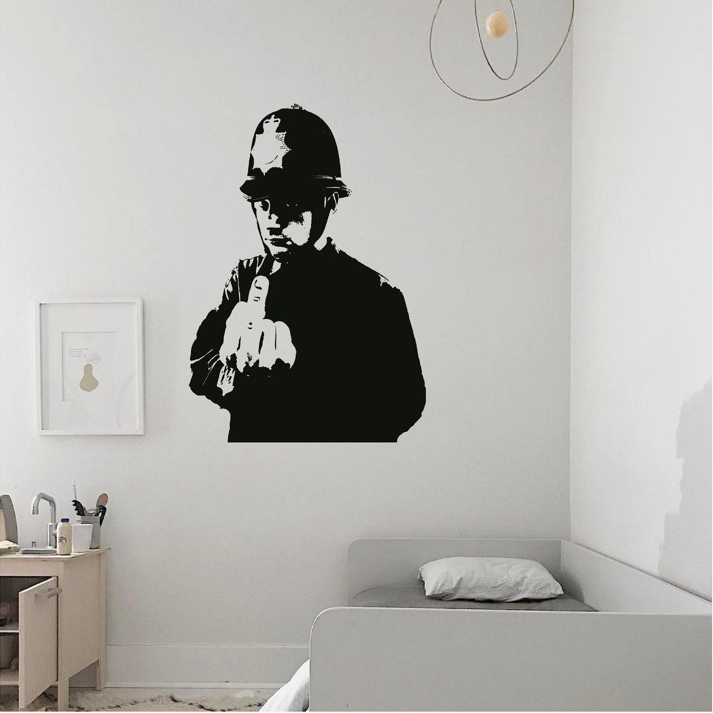 Banksy Copper Middle Finger - 0045