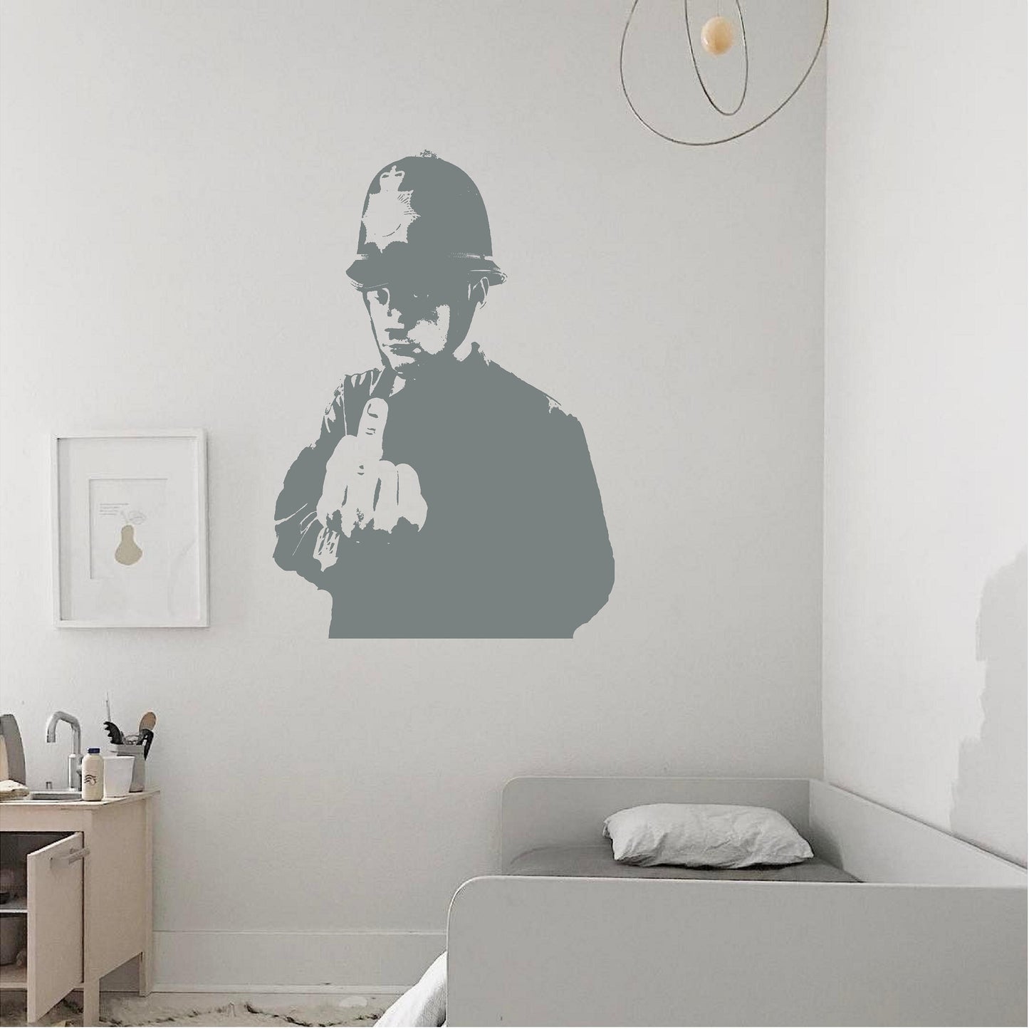 Banksy Copper Middle Finger - 0045