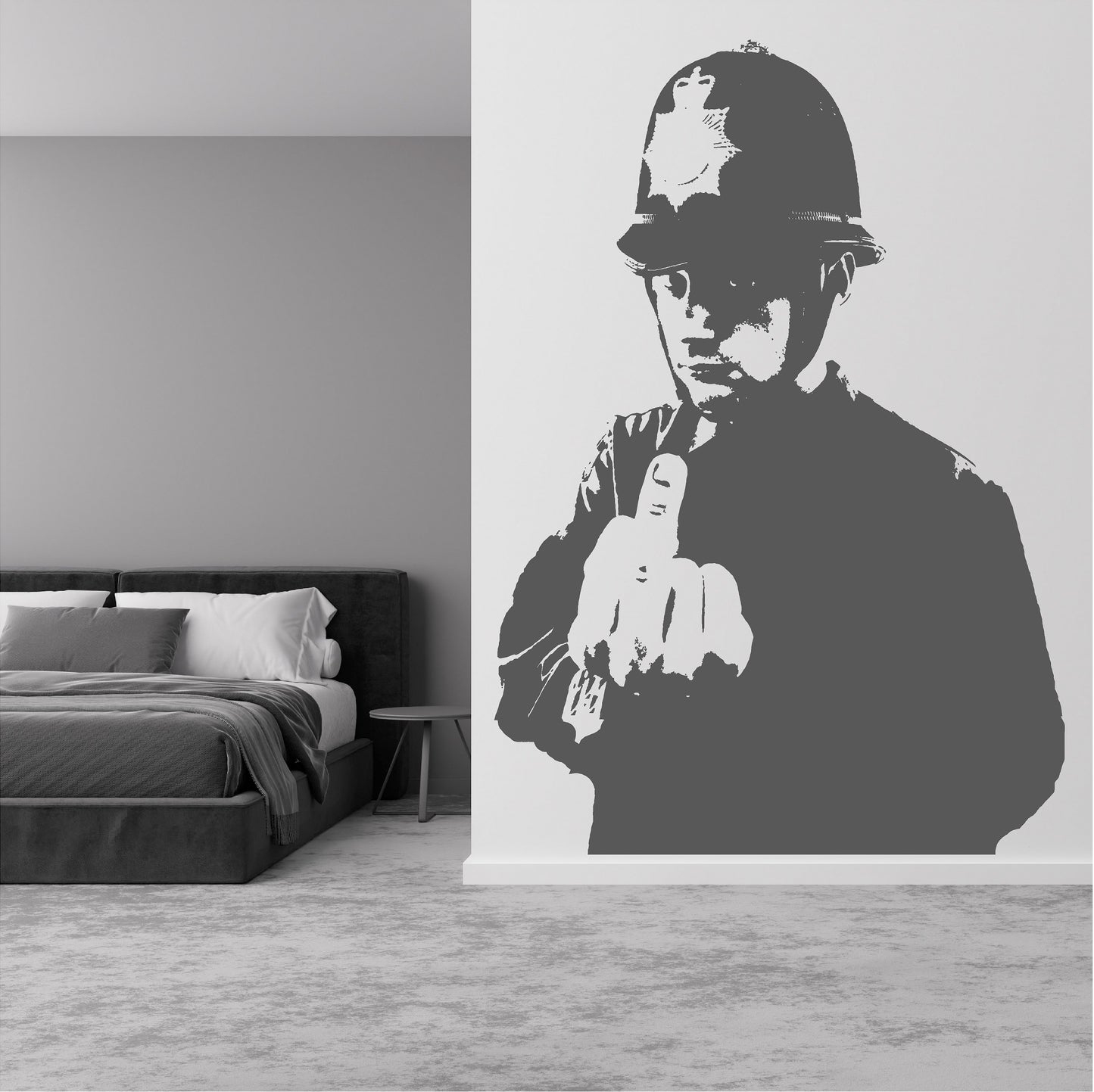 Banksy Copper Middle Finger - 0045