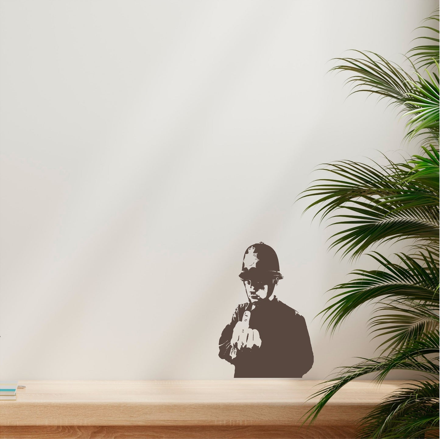 Banksy Copper Middle Finger - 0045