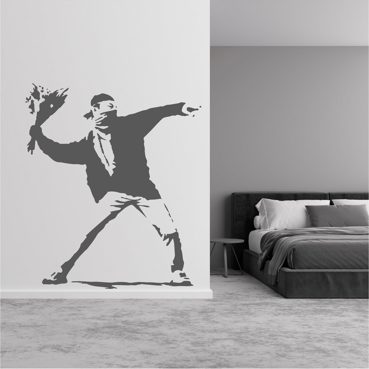 Banksy Flower Molotov - 0046