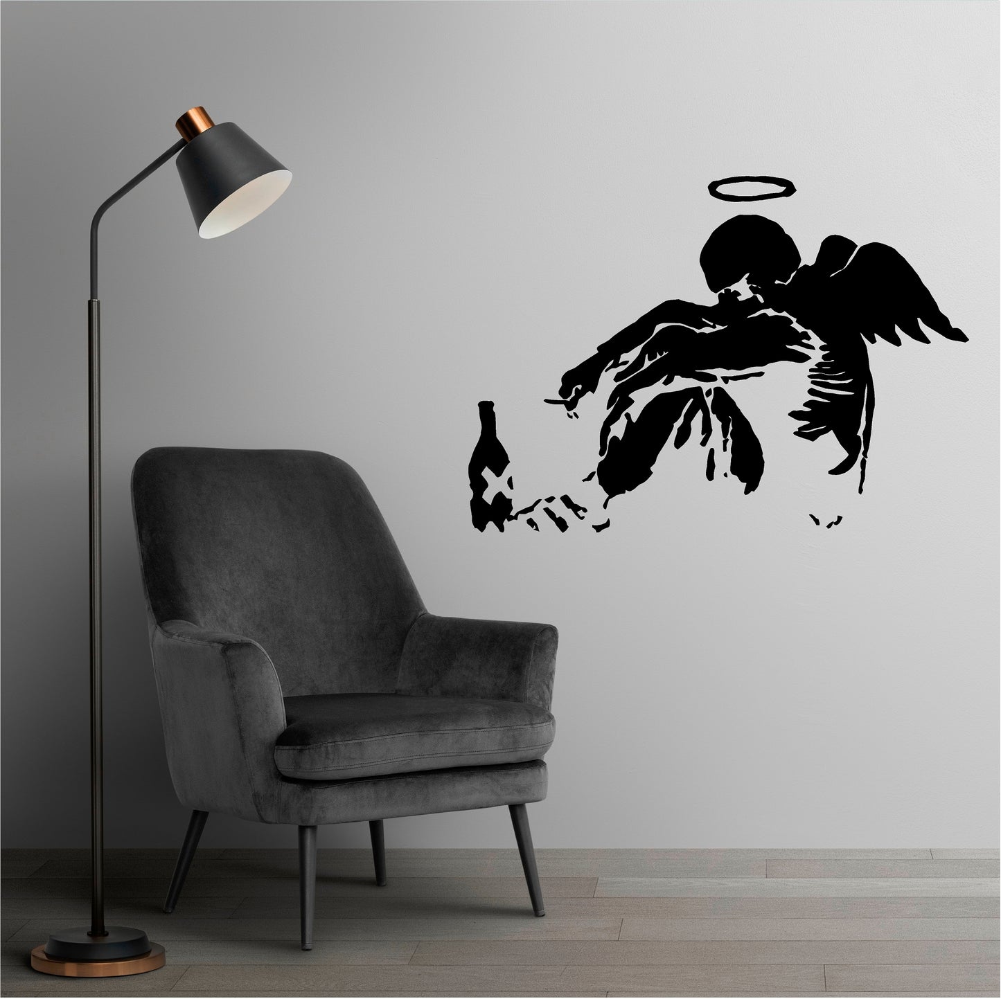 Banksy Naughty Angel - 0054