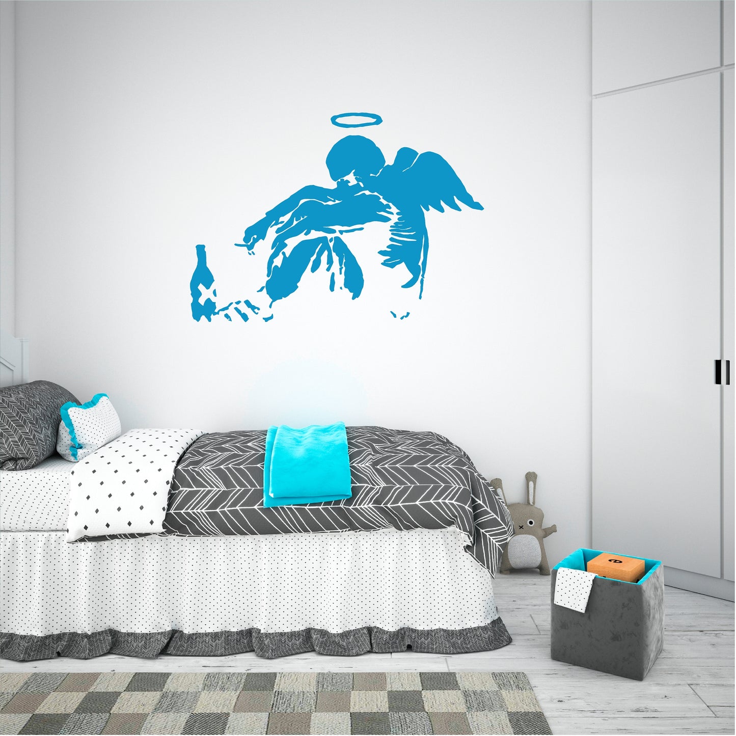Banksy Naughty Angel - 0054