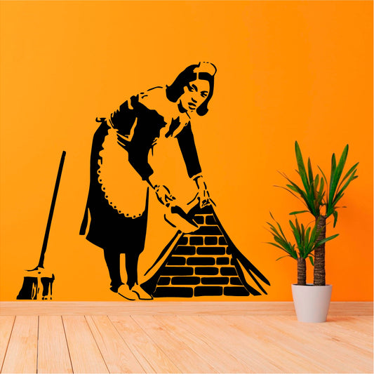 Banksy Naughty Maid - 0055