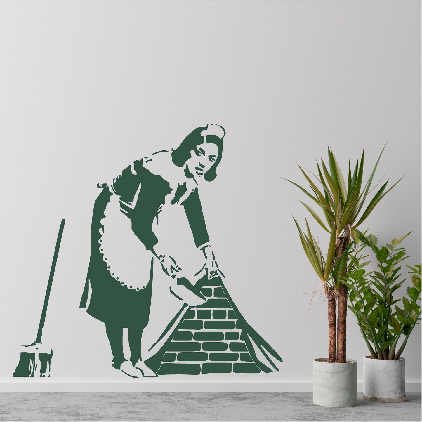 Banksy Naughty Maid - 0055