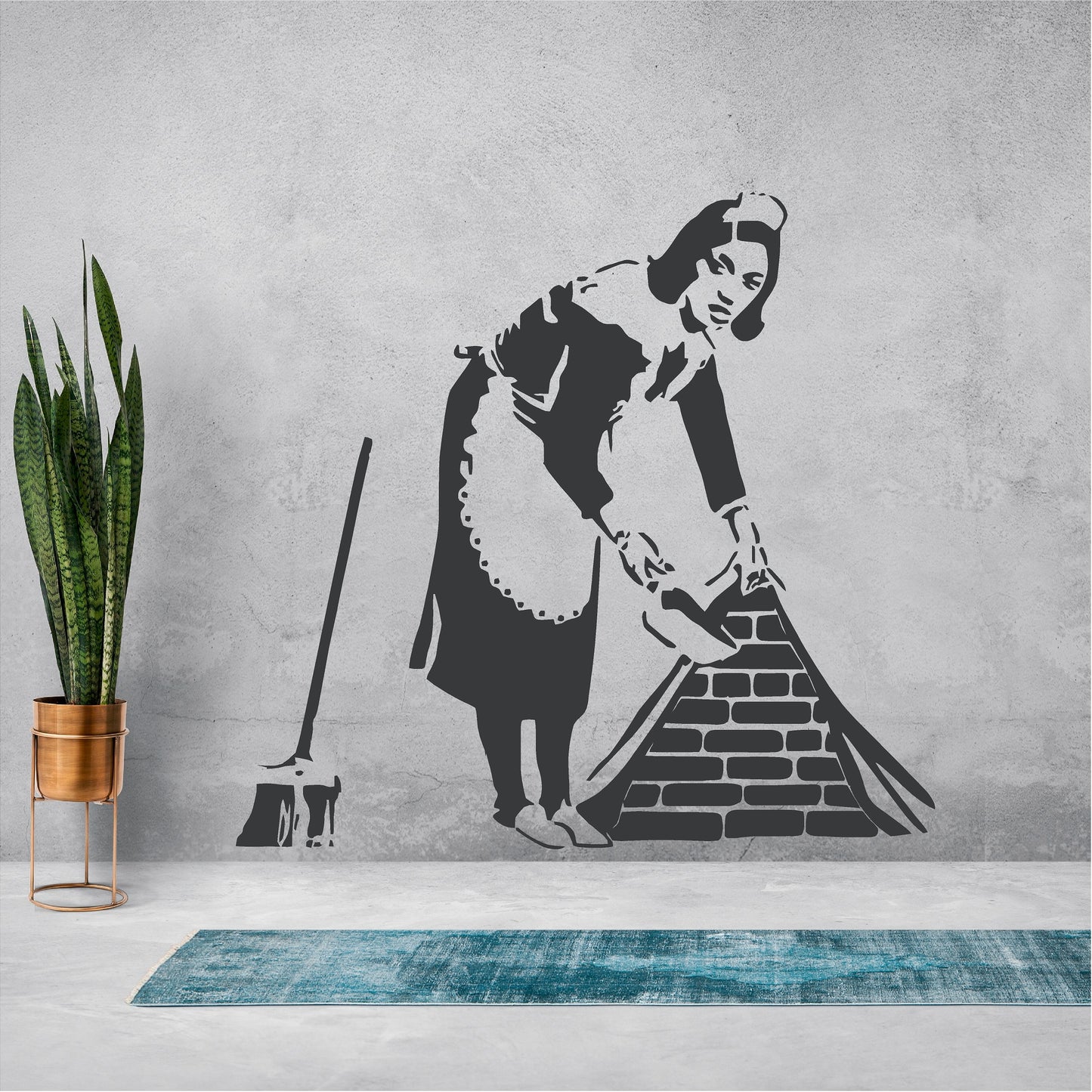 Banksy Naughty Maid - 0055