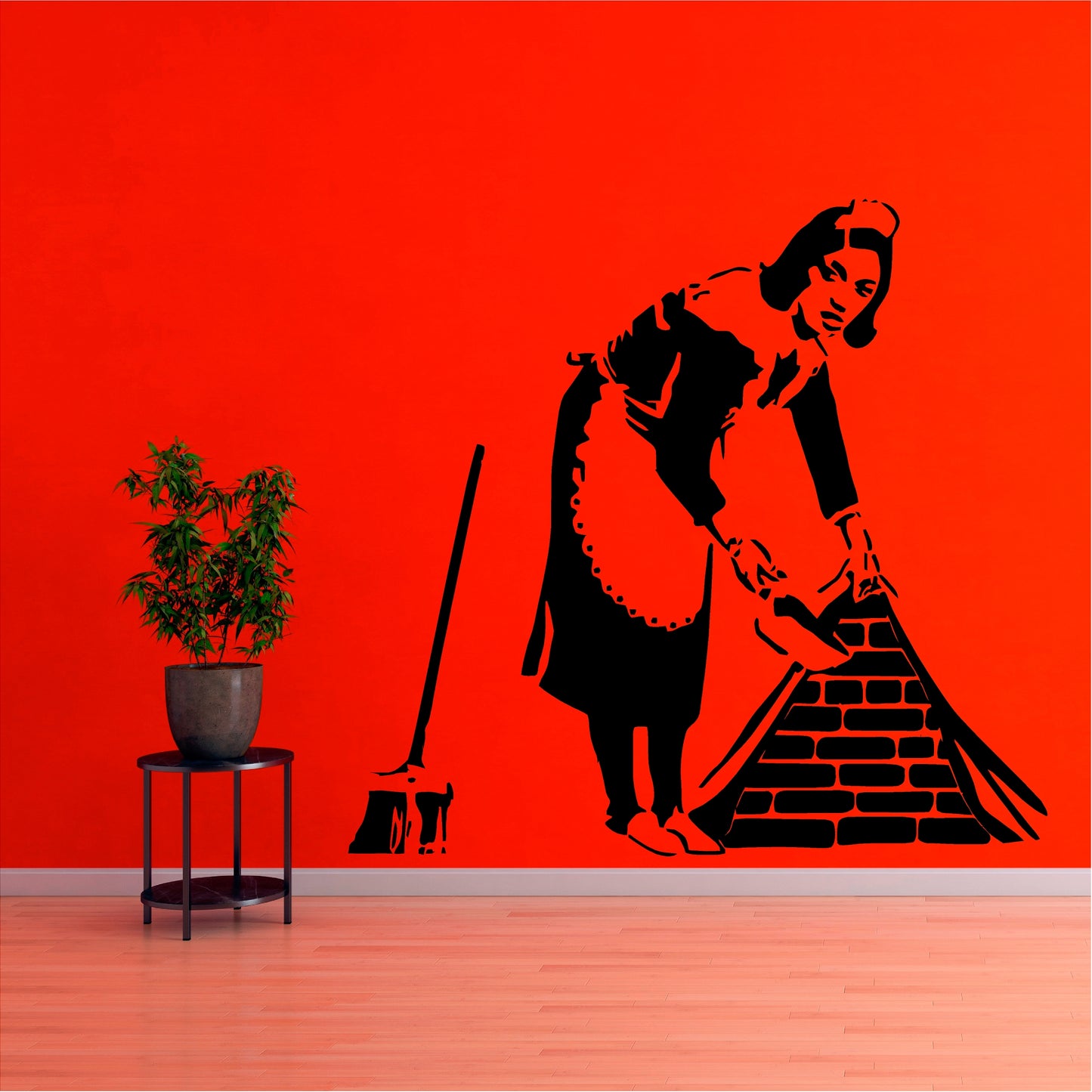 Banksy Naughty Maid - 0055