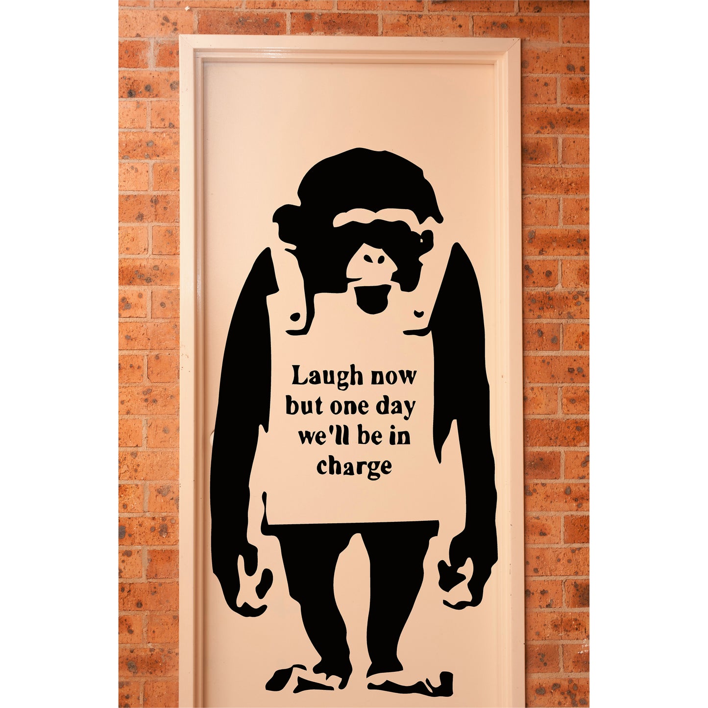 Banksy Sad Monkey - 0058