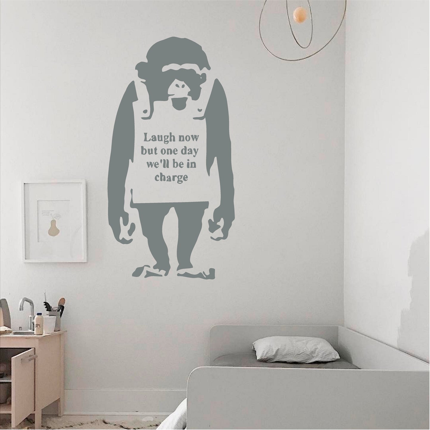 Banksy Sad Monkey - 0058