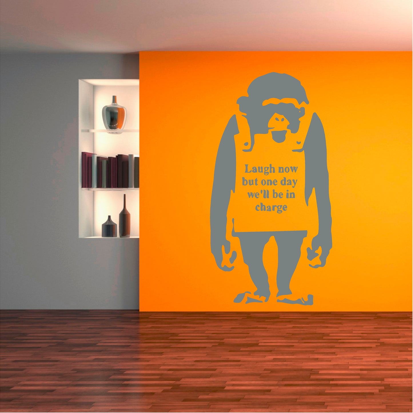 Banksy Sad Monkey - 0058