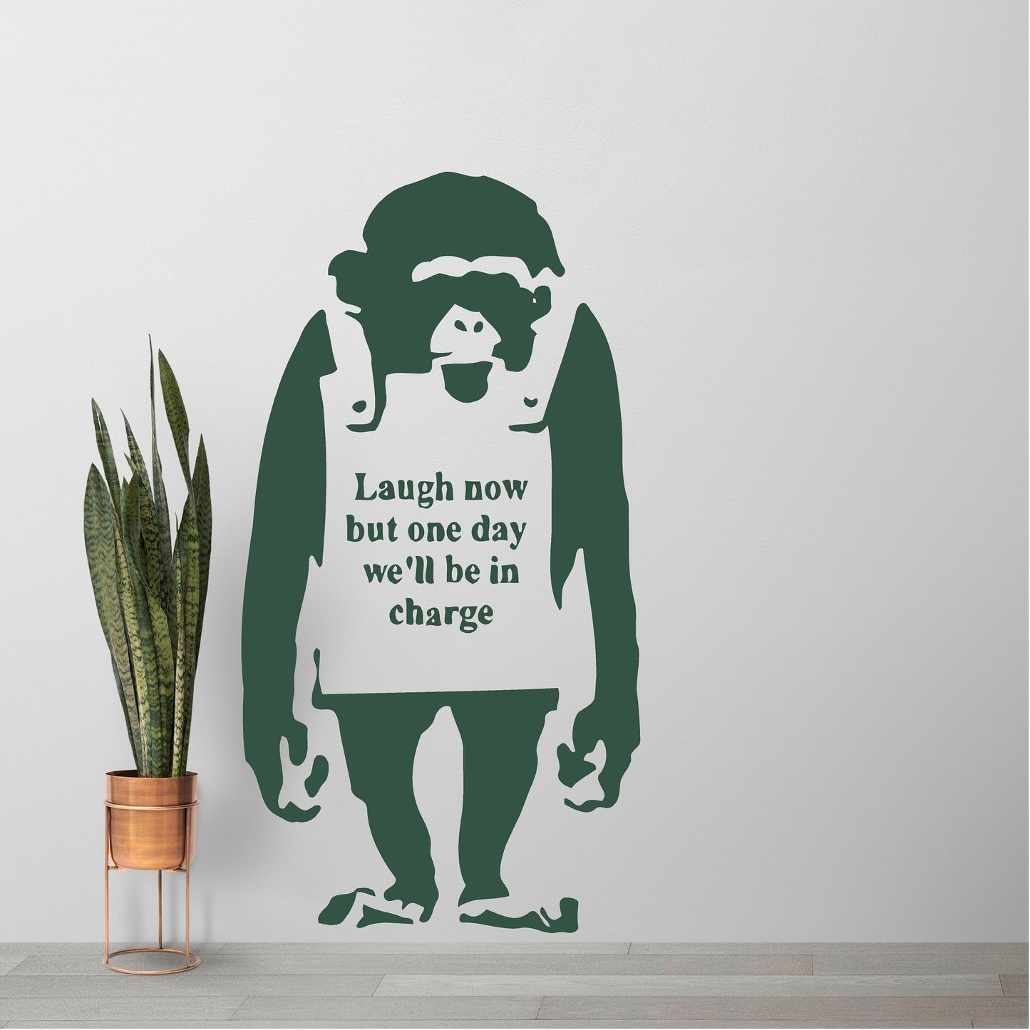 Banksy Sad Monkey - 0058