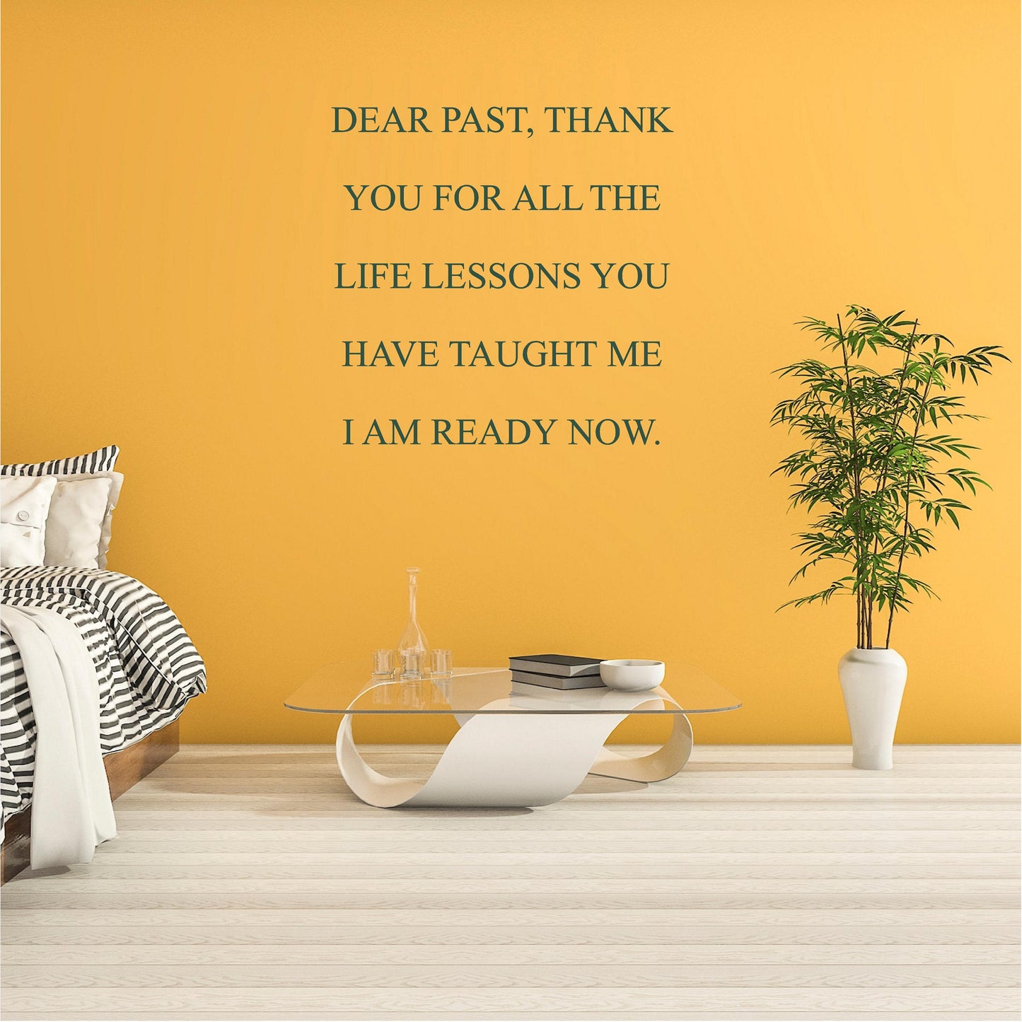Dear past Thank you