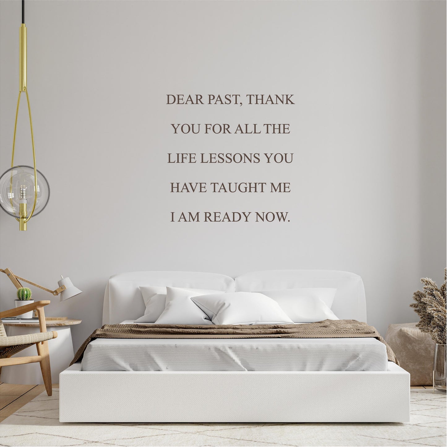 Dear past Thank you