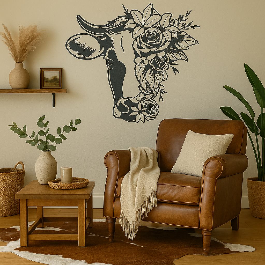 Floral Bull - FA016