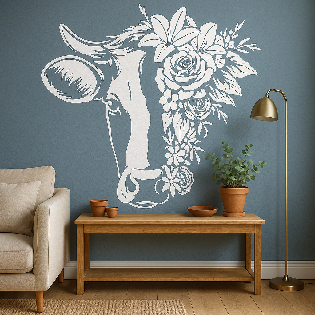 Floral Bull - FA016