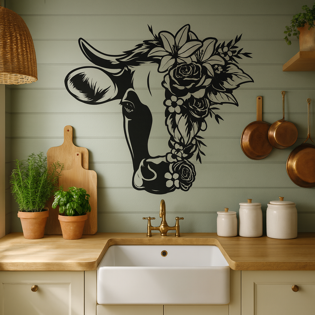 Floral Bull - FA016