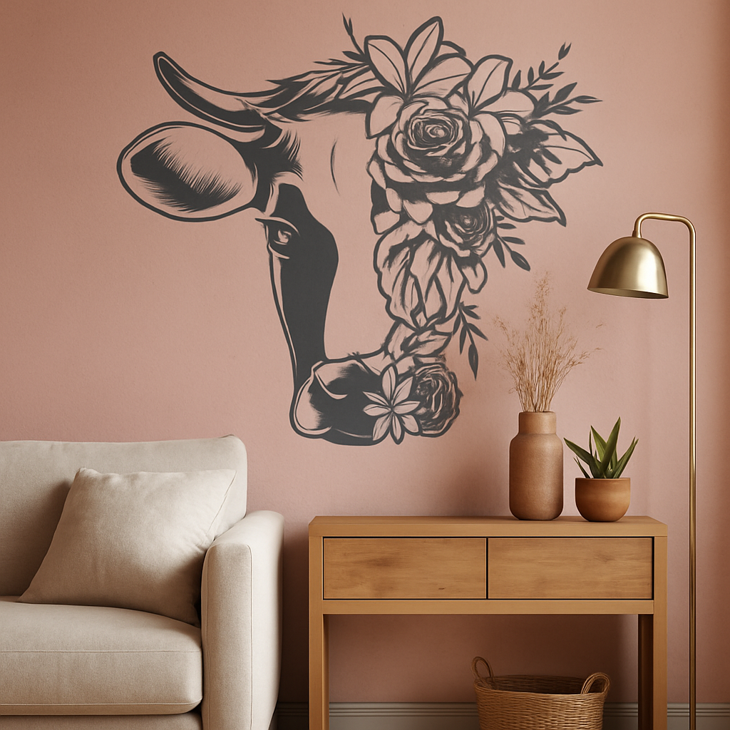 Floral Bull - FA016