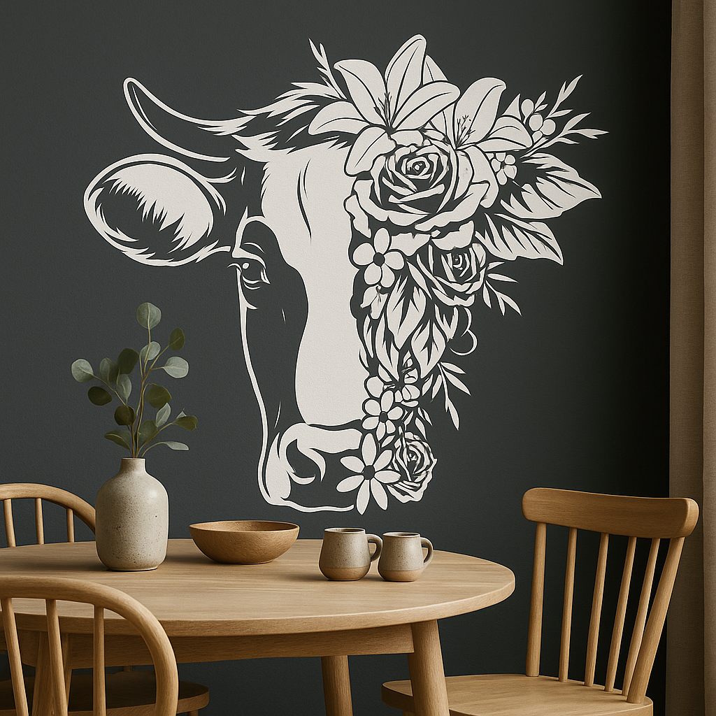 Floral Bull - FA016