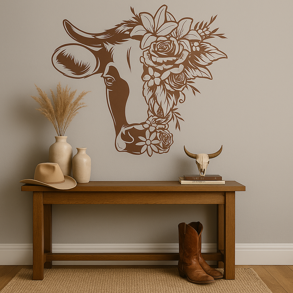 Floral Bull - FA016