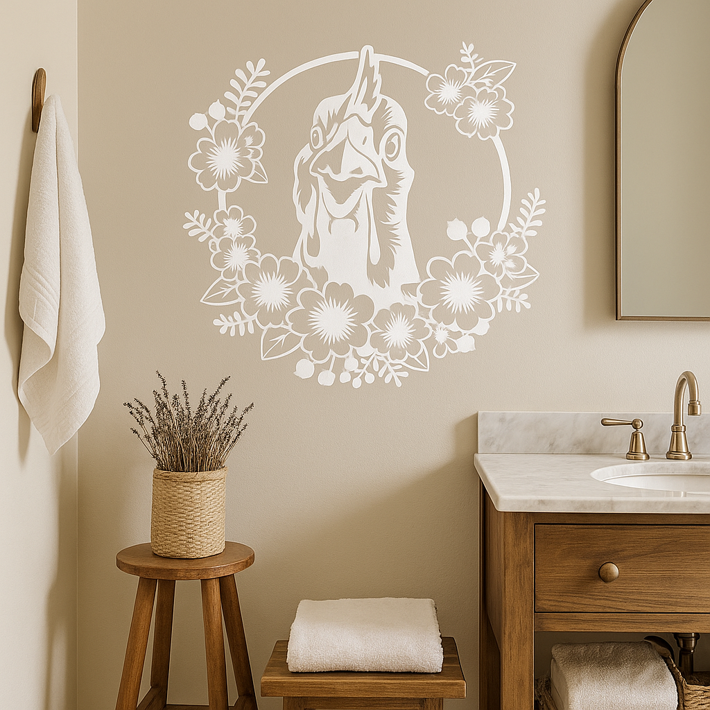 Floral Chicken - FA001