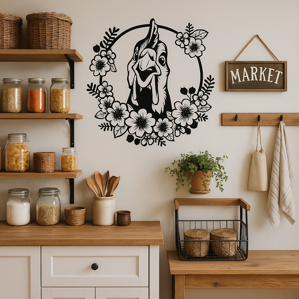 Floral Chicken - FA001
