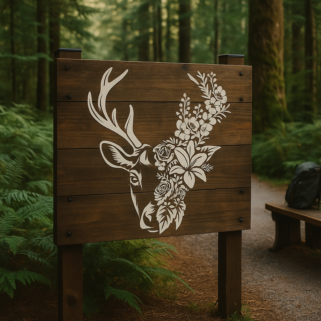 Floral Deer - FA021
