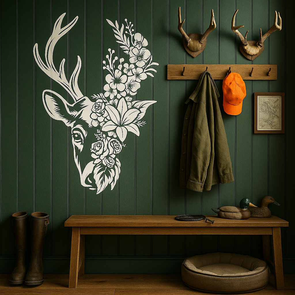 Floral Deer - FA021