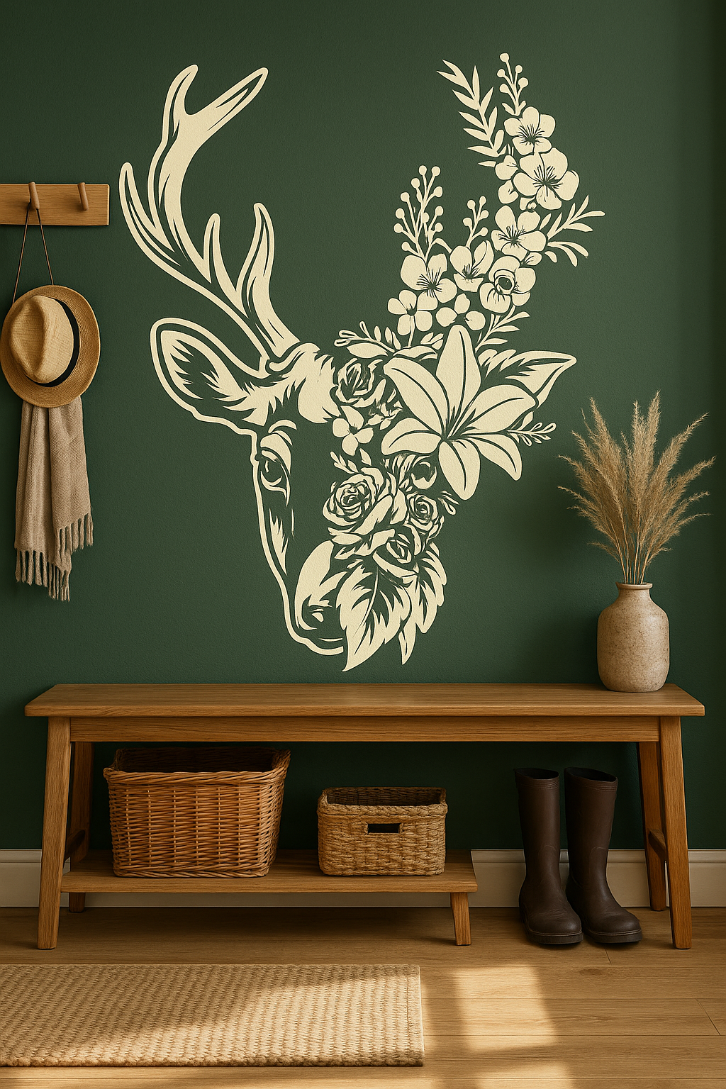 Floral Deer - FA021