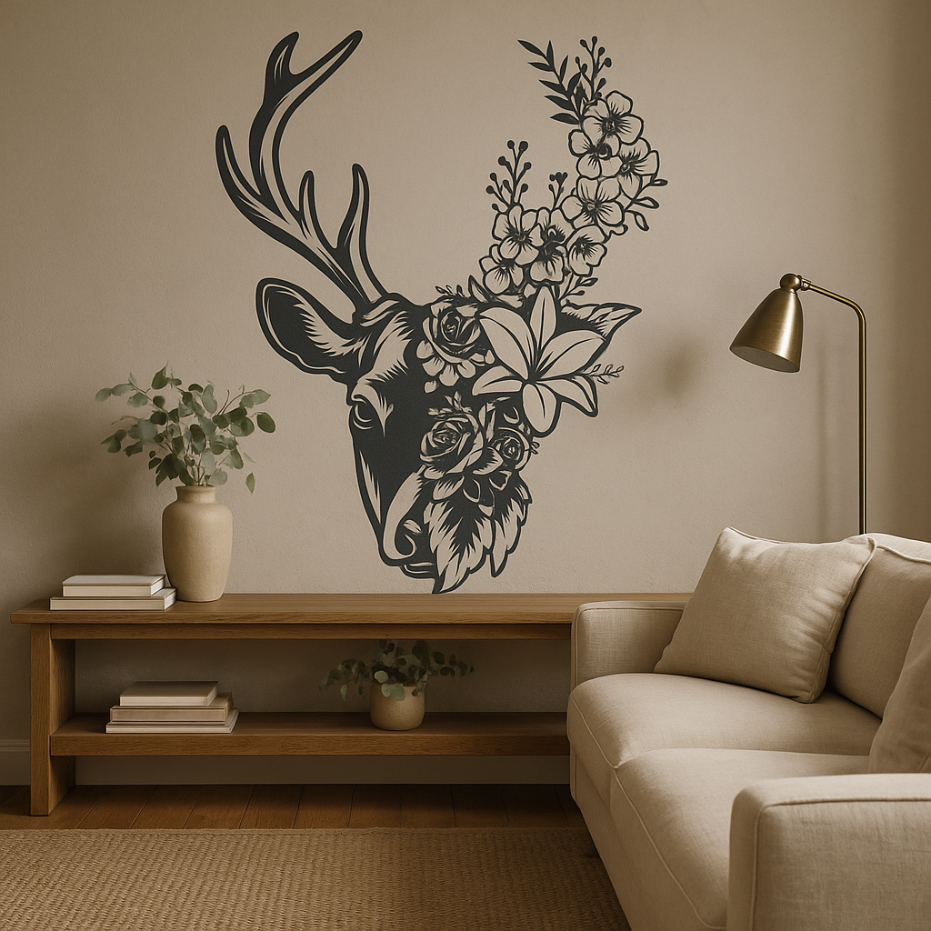 Floral Deer - FA021