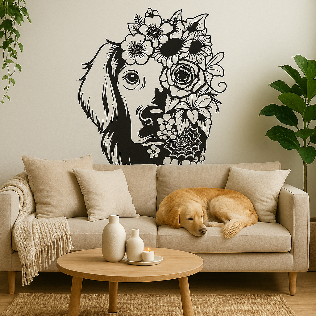 Floral Dog - FA018
