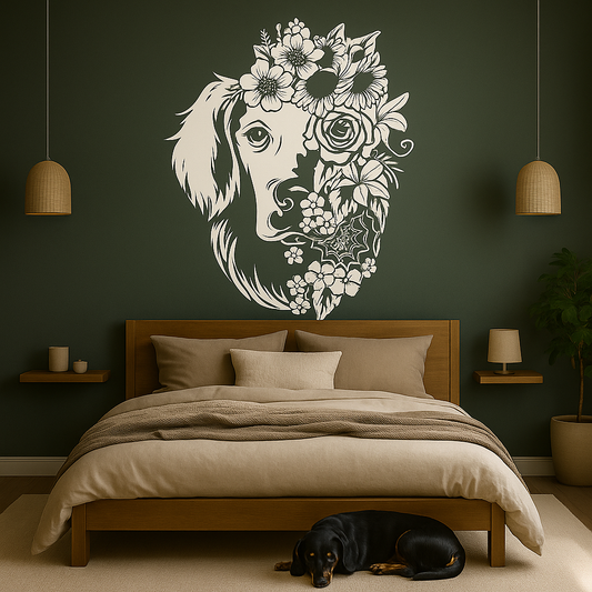 Floral Dog - FA018