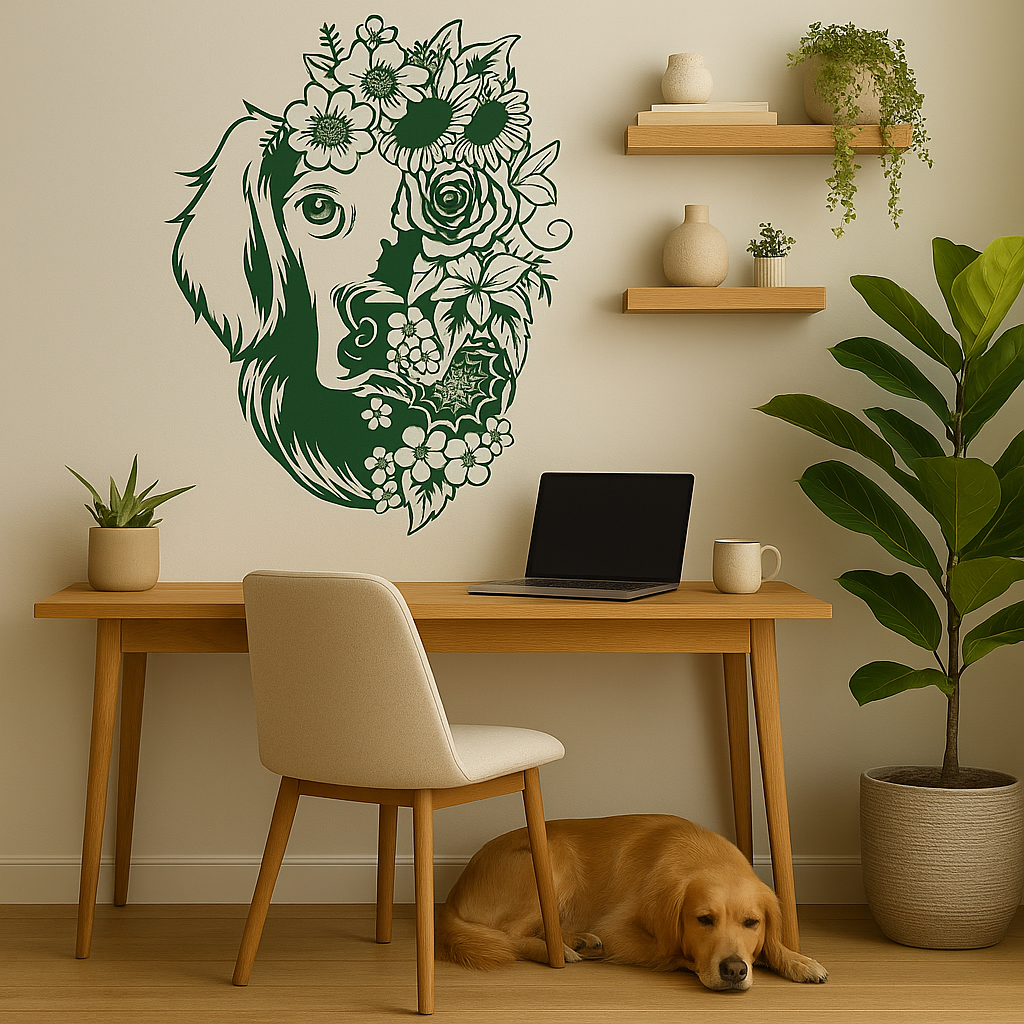 Floral Dog - FA018