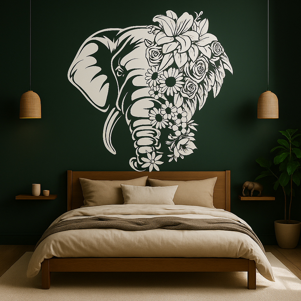 Floral Elephant - FA013