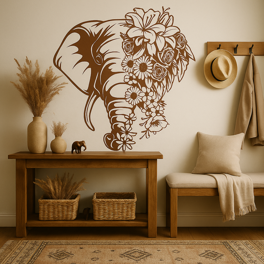 Floral Elephant - FA013