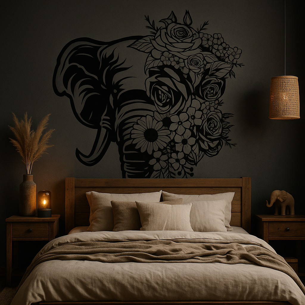 Floral Elephant - FA013