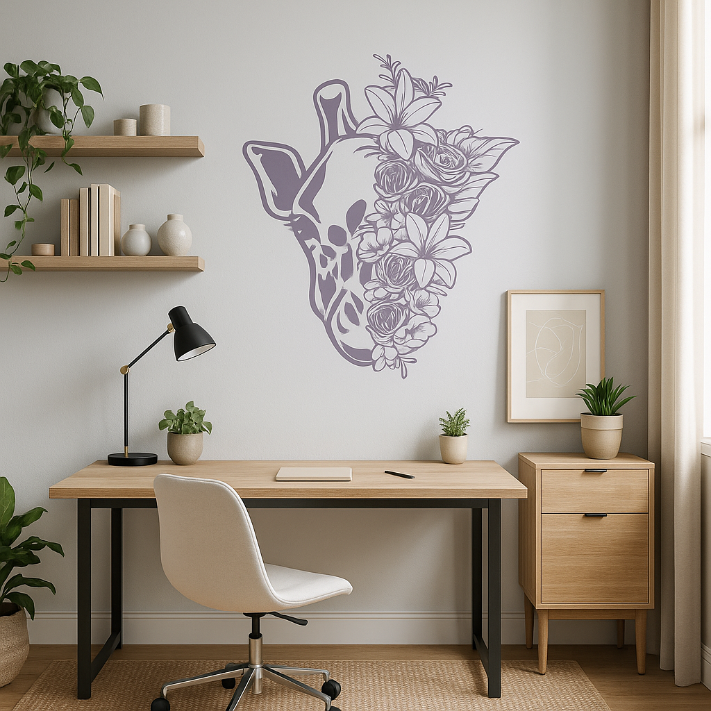Floral Giraffe - FA004