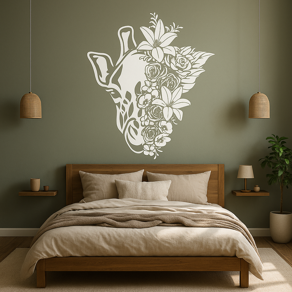 Floral Giraffe - FA004