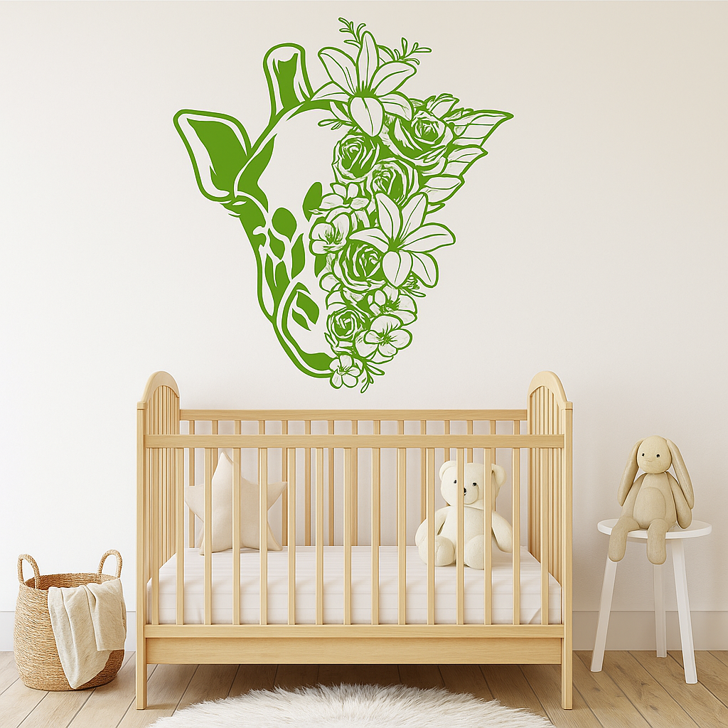 Floral Giraffe - FA004