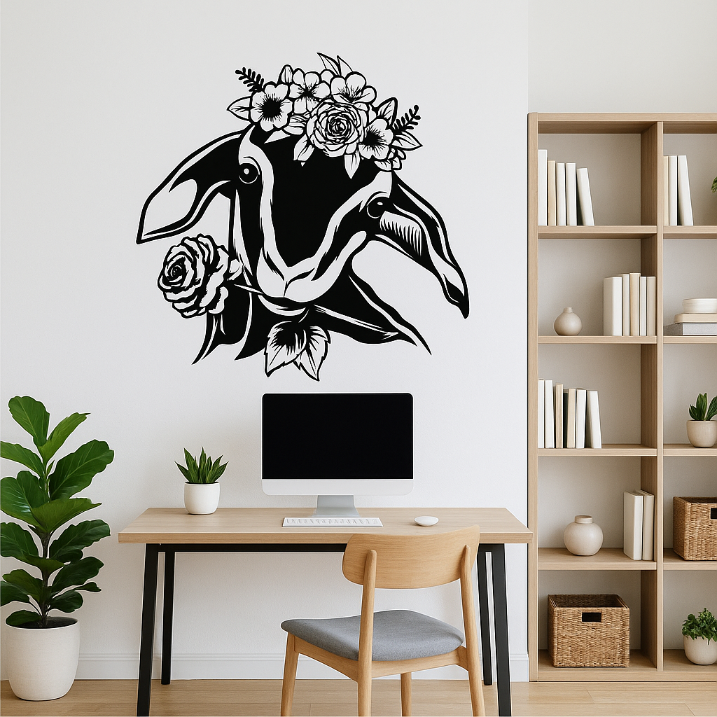 Floral Goat - FA003