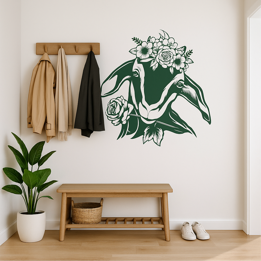 Floral Goat - FA003