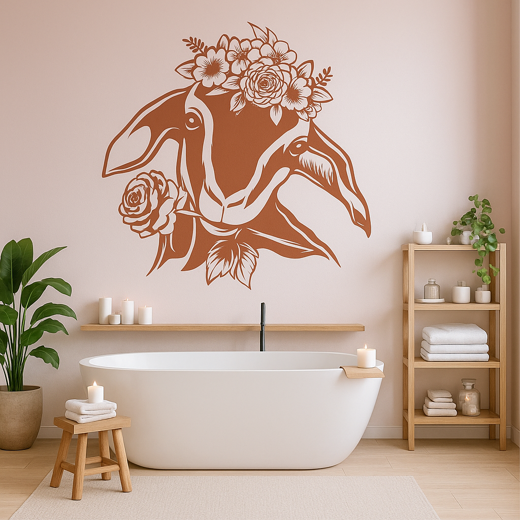 Floral Goat - FA003