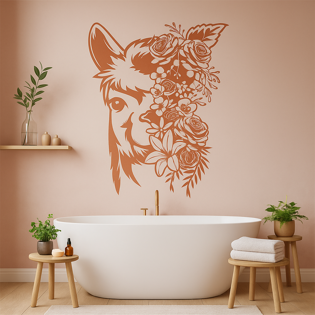 Floral Lama - FA006